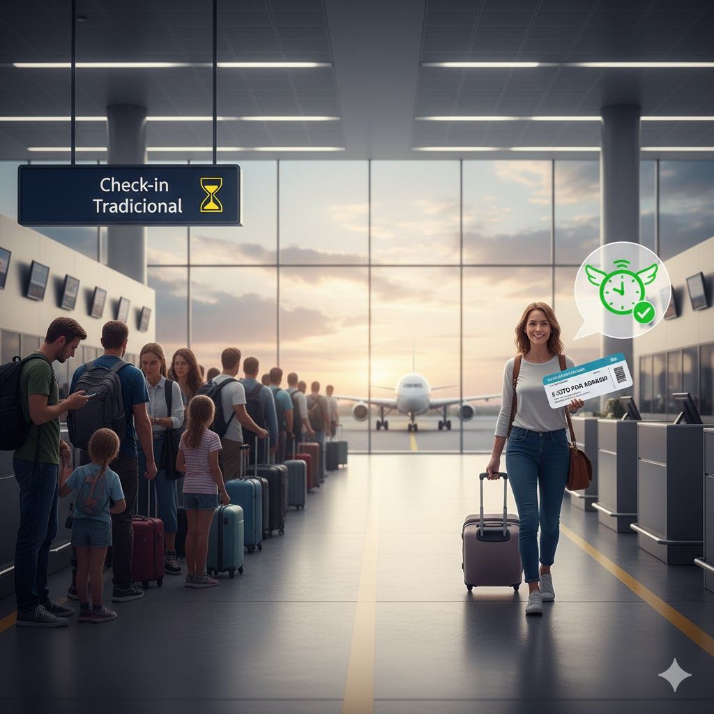 como hacer el web check in