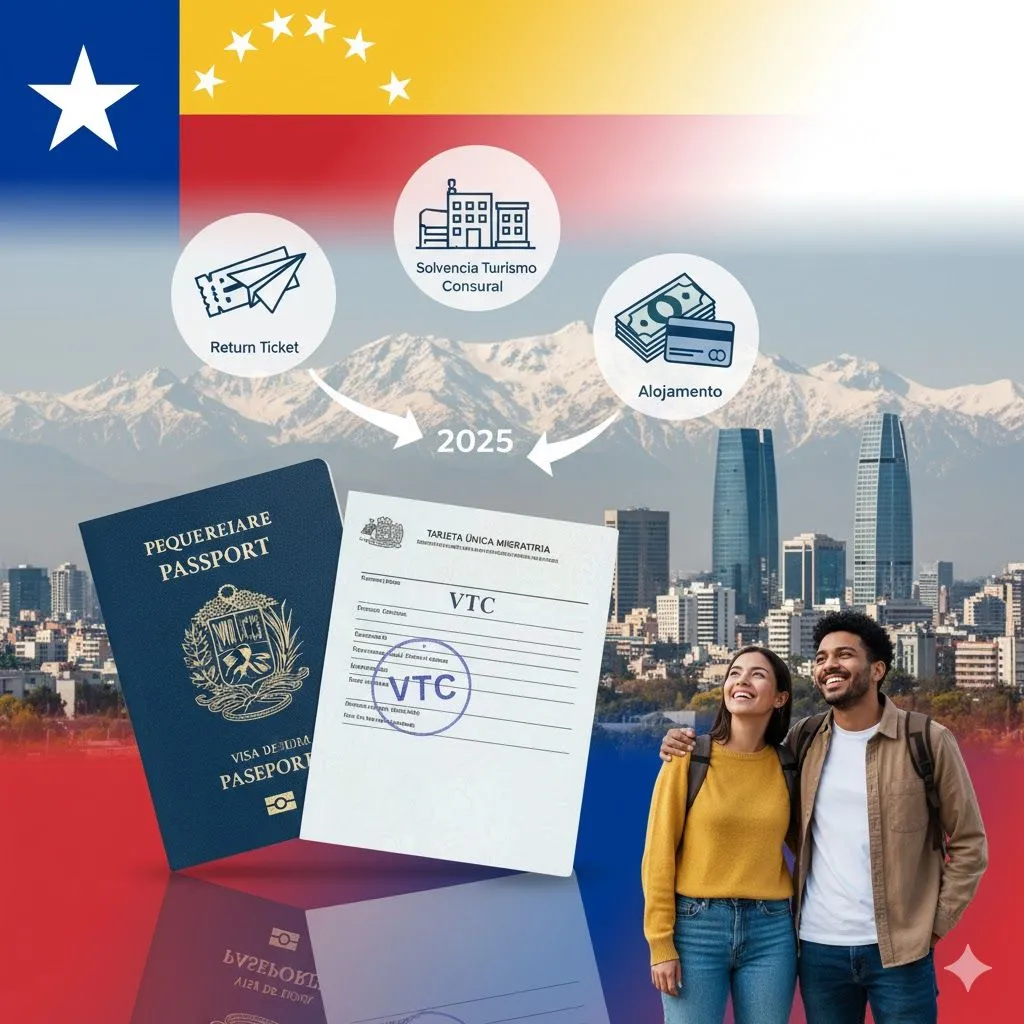 requisitos para viajar a chile 2025