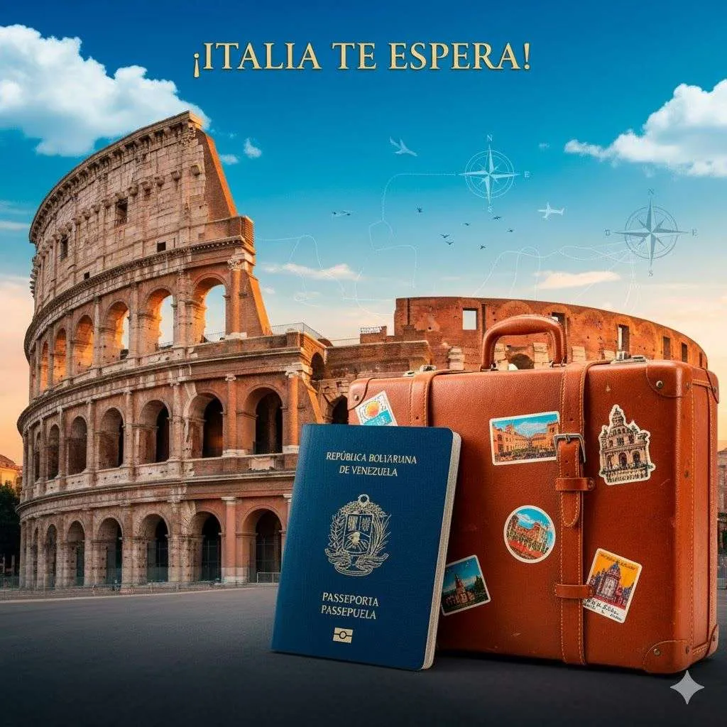 requisitos viajar a italia